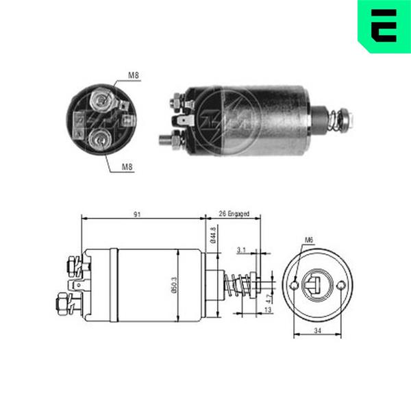 Comutator solenoid - ERA