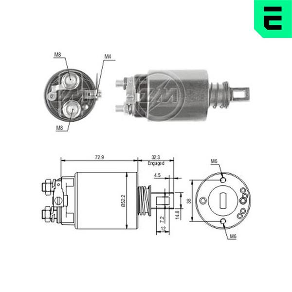 Comutator solenoid - ERA