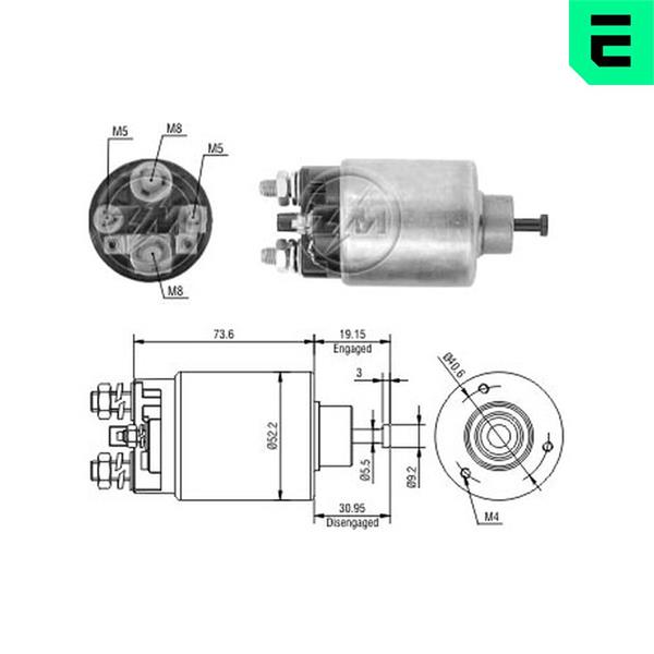 Comutator solenoid - ERA