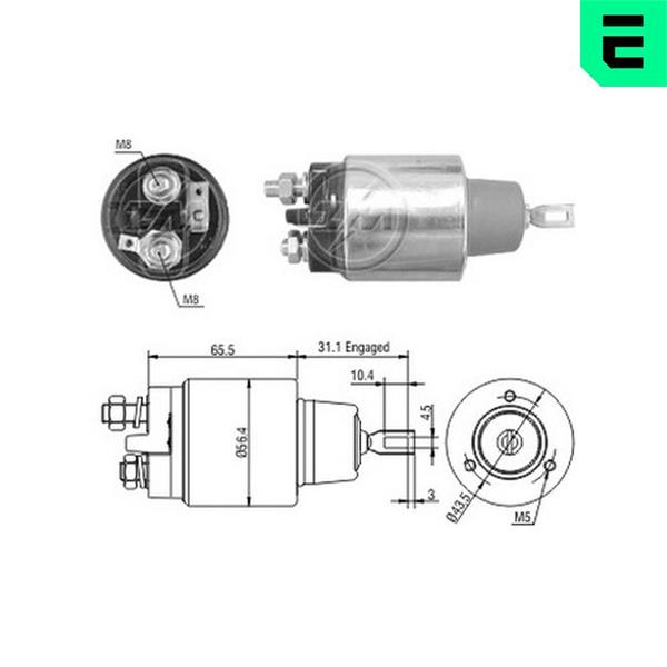 Comutator solenoid - ERA