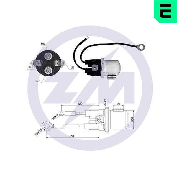 Comutator solenoid - ERA