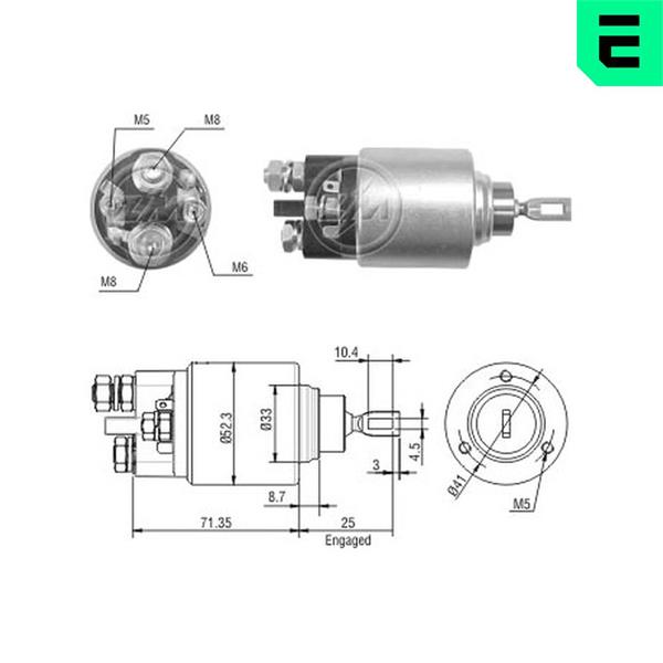 Comutator solenoid - ERA