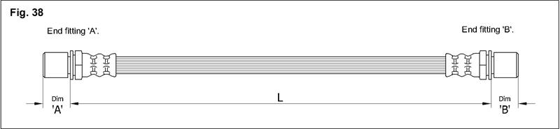 Furtun de frana - STARLINE