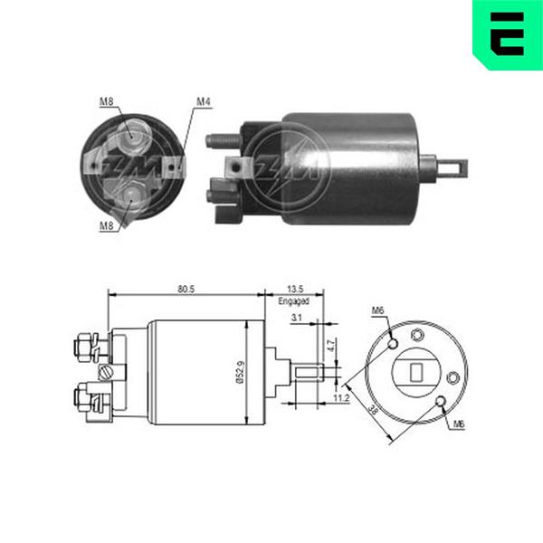 Comutator solenoid - ERA