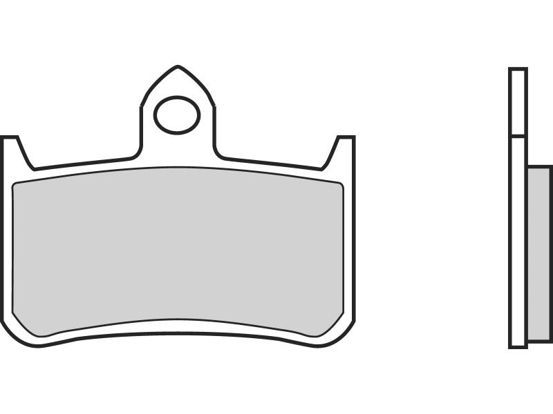 Placute de frana - BREMBO