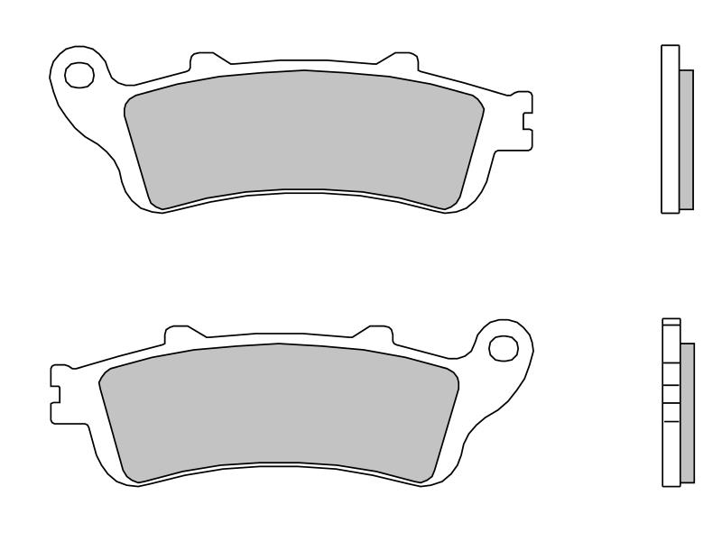 Placute de frana - BREMBO