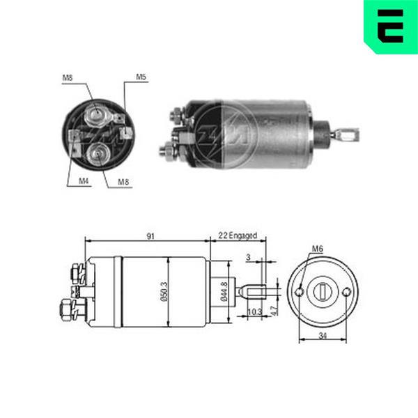 Comutator solenoid - ERA