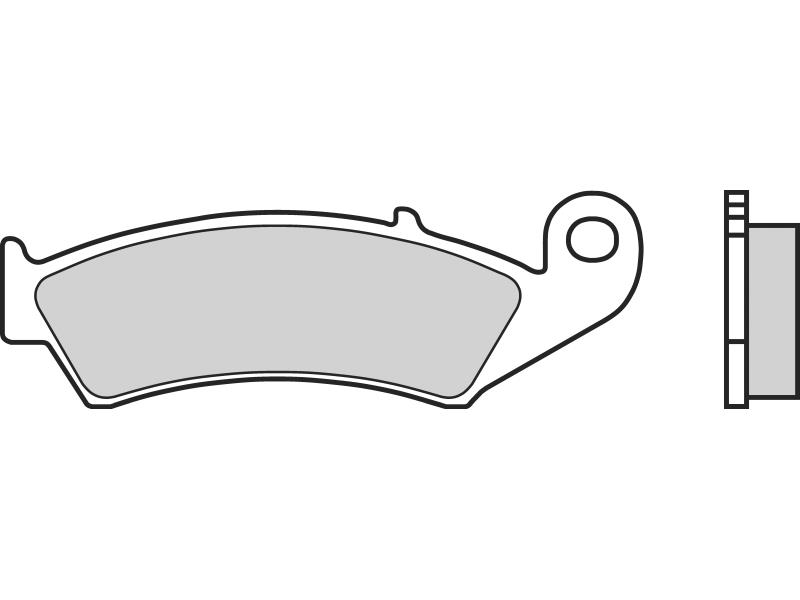 Placute de frana - BREMBO