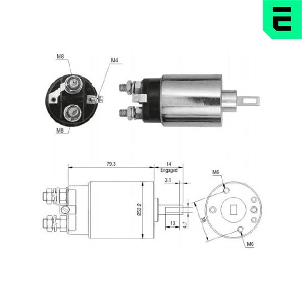 Comutator solenoid - ERA