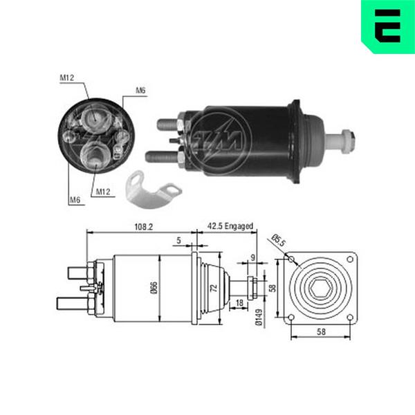 Comutator solenoid - ERA