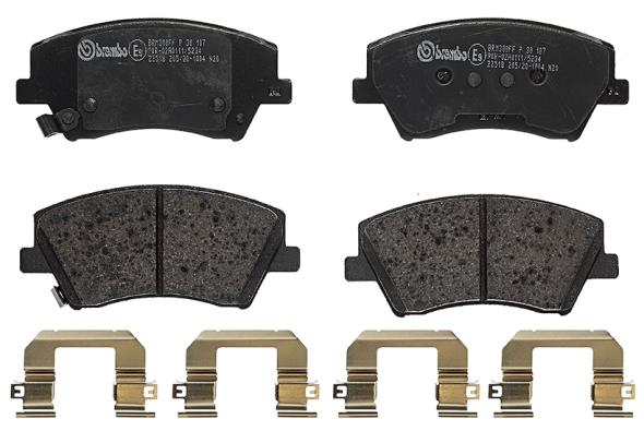 Placute de frana - BREMBO