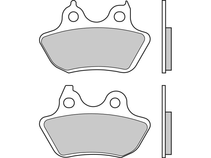 Placute de frana - BREMBO
