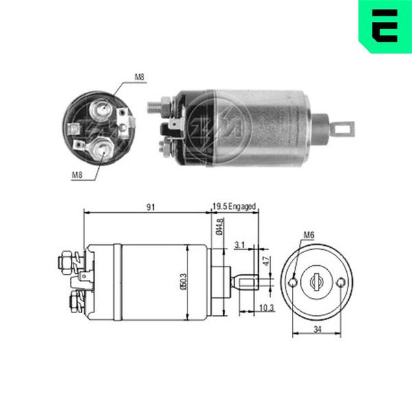 Comutator solenoid - ERA
