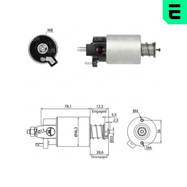 Comutator solenoid - ERA