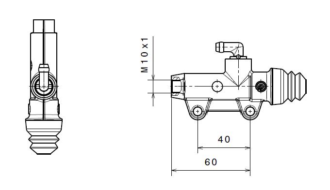 Cilindru principal de frana - BREMBO