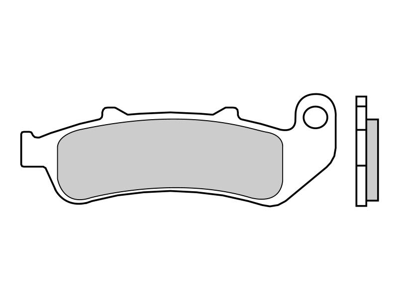 Placute de frana - BREMBO