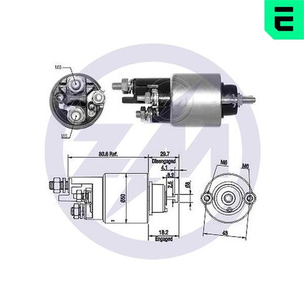 Comutator solenoid - ERA