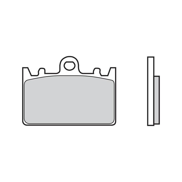 Placute de frana - BREMBO