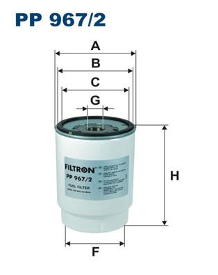 Filtru de combustibil - FILTRON