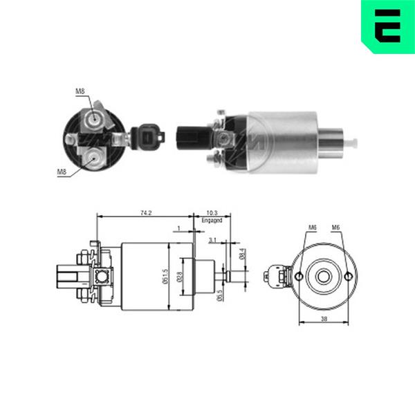 Comutator solenoid - ERA