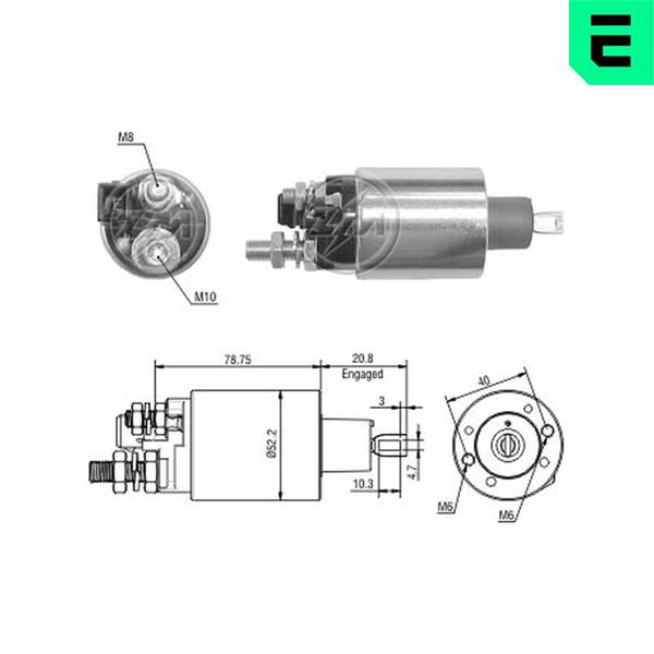 Comutator solenoid - ERA