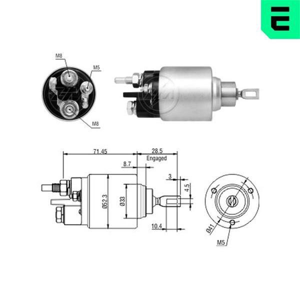 Comutator solenoid - ERA
