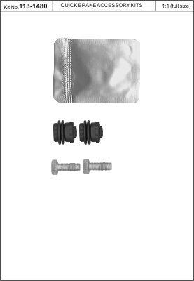 Set de accesorii etrier de frână - QUICK BRAKE
