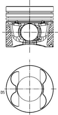 Piston - KOLBENSCHMIDT