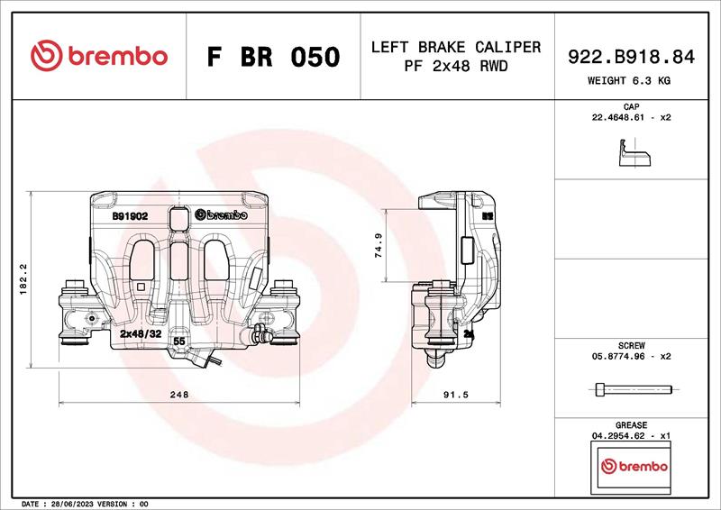 Etrier de frana - BREMBO