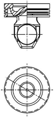 Piston - KOLBENSCHMIDT