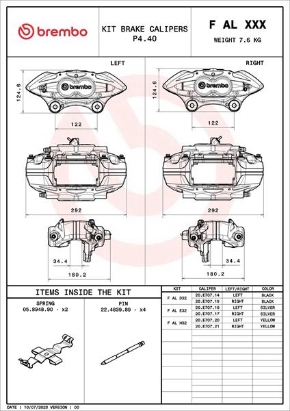 Etrier de frana - BREMBO