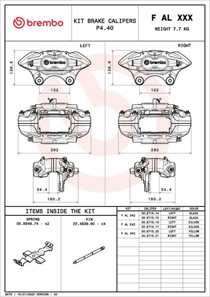 Etrier de frana - BREMBO