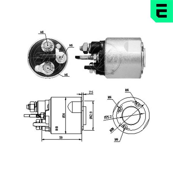 Comutator solenoid - ERA