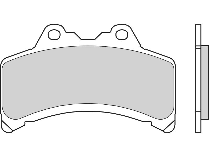 Placute de frana - BREMBO