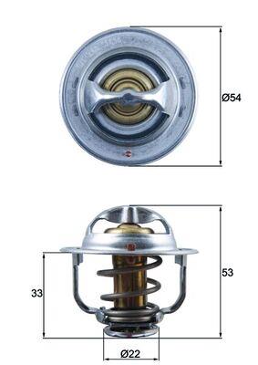 Termostat - MAHLE