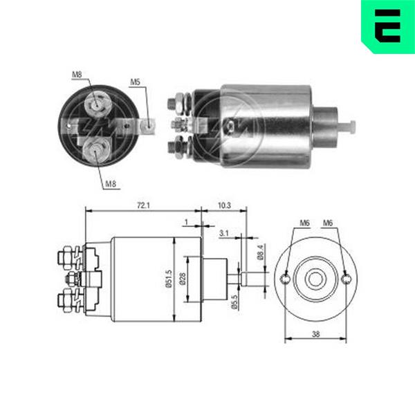 Comutator solenoid - ERA
