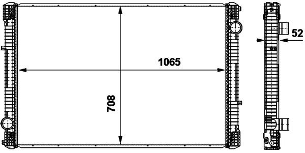 Radiator - MAHLE