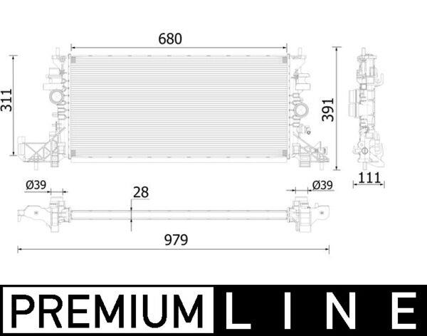 Radiator - MAHLE