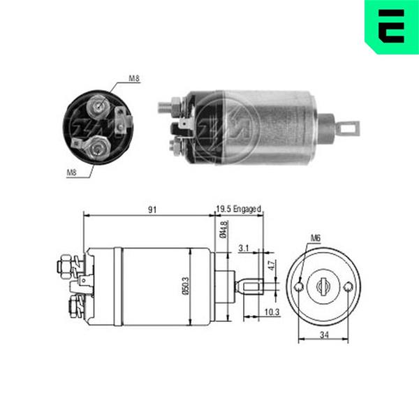 Comutator solenoid - ERA