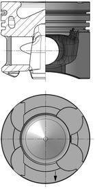 Piston - KOLBENSCHMIDT