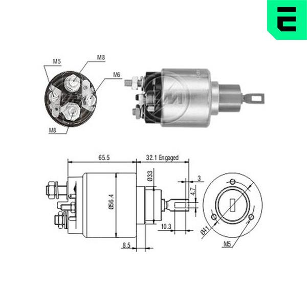 Comutator solenoid - ERA