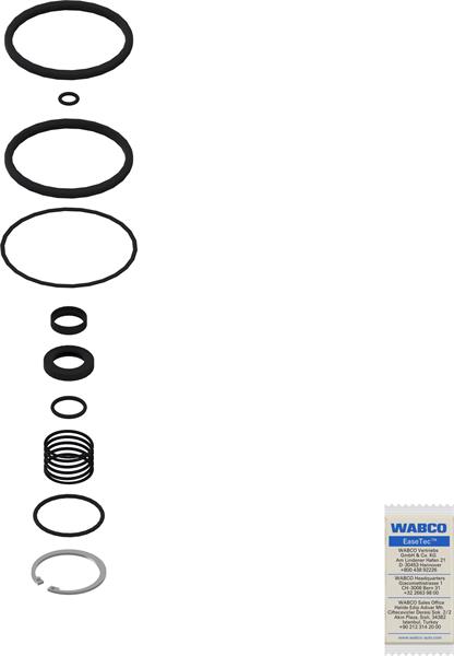 Kit de reparare a supapei releu - WABCO