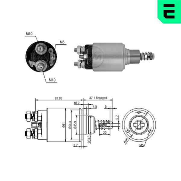 Comutator solenoid - ERA