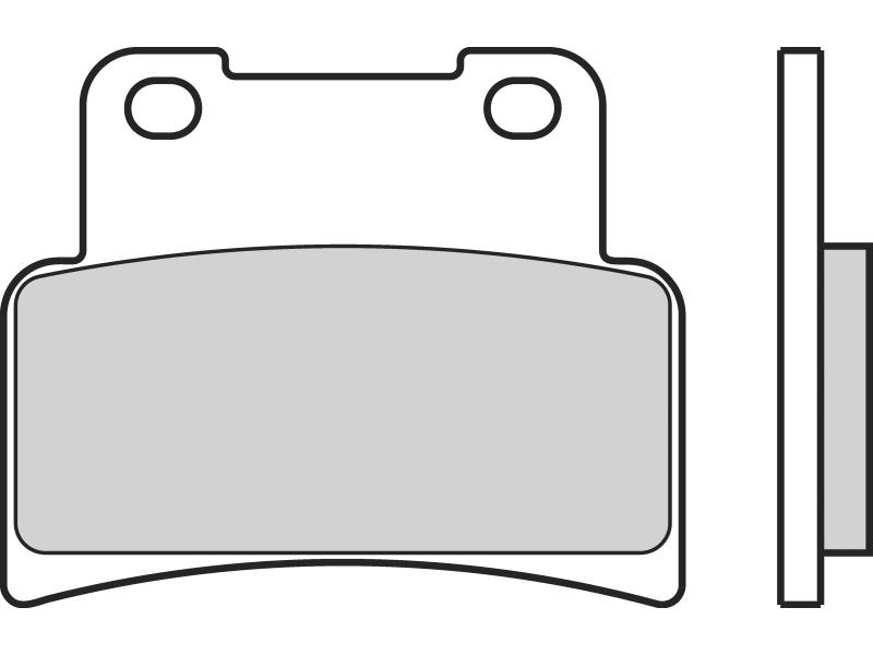 Placute de frana - BREMBO