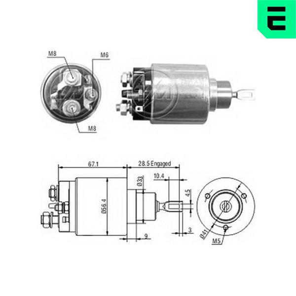 Comutator solenoid - ERA