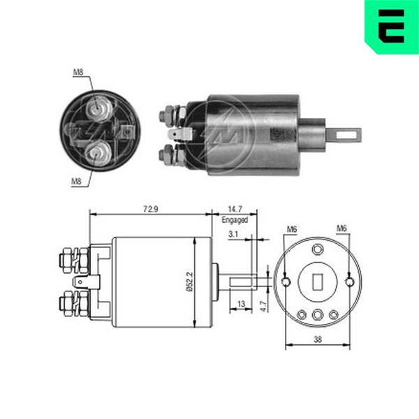 Comutator solenoid - ERA