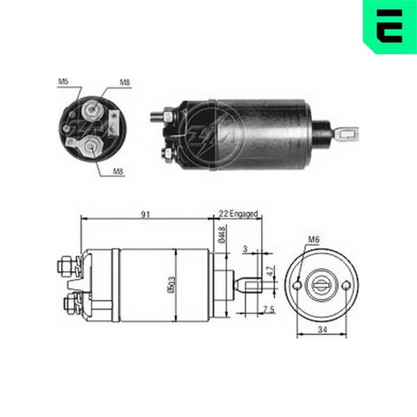 Comutator solenoid - ERA