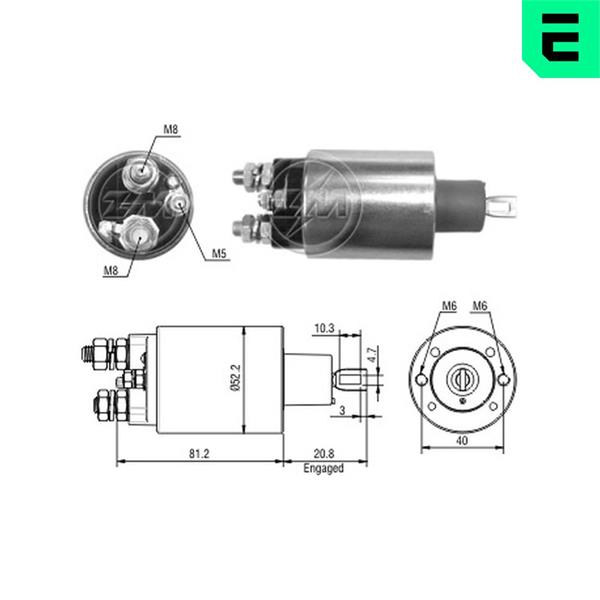 Comutator solenoid - ERA