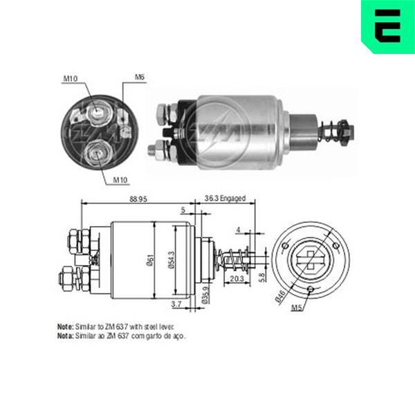 Comutator solenoid - ERA