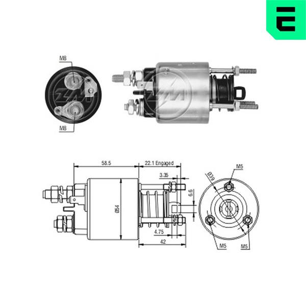 Comutator solenoid - ERA
